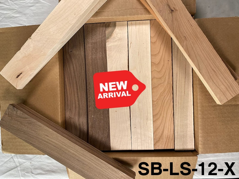 Box of 12" Long Mixed Species Craft Boards Free Shipping