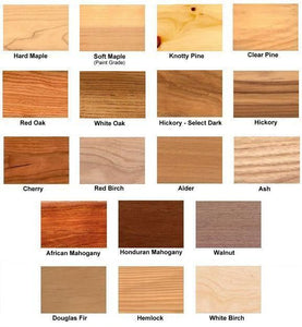 Thumbnails of some of the species of wood Woodchucks Wood can cut into boards of your requested dimensions.
