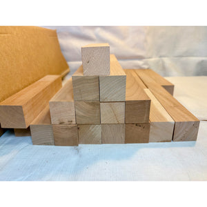 Thick Cherry Wood Sticks - Great for Crafting, Cutting Boards, Woodworking - Free Shipping!