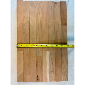 Thick Cherry Wood Sticks - Great for Crafting, Cutting Boards, Woodworking - Free Shipping!