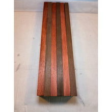 3/4 x 2 x 24 (6-pack) Variety Exotic Wood Cutting Board Kit! Includes Bloodwood & Peruvian Walnut - Free Shipping!