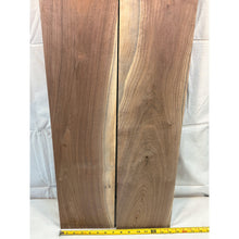 Striking Figured Sappy Walnut Wood Boards - 2-pack - Rustic Boards for Woodworking, Sign Making, Cutting Boards and More!
