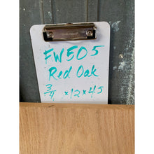 3/4 x 12 x 45 Red Oak Wood Lumber - Gorgeous Grain! - Woodworking, Shelving, Furniture Making, Other Craft Projects -Free Shipping!