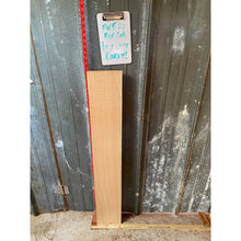 3/4 x 7 x 44 Curly Red Oak Wood Lumber - Gorgeous Grain! - Woodworking, Shelving, Furniture Making, Other Craft Projects -Free Shipping!