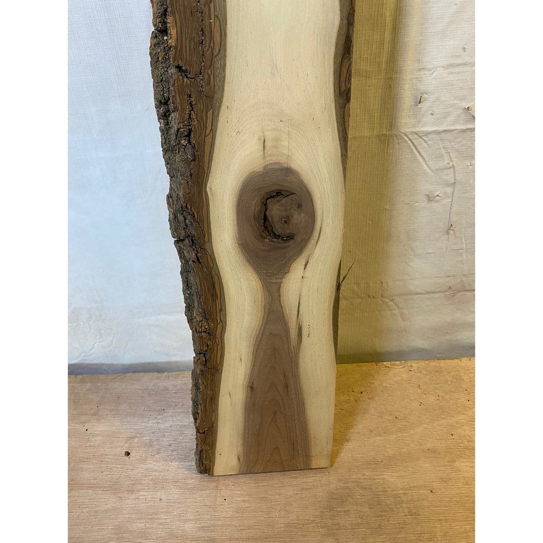 Live Edge Walnut 1-1/4 Thick x 7 x 45 Wood Lumber -Great for Woodworking, Shelving, Furniture Making, & Other Craft Projects -Free Shipping!