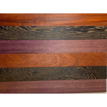 3/4 x 2 x 24 (6-pack) Variety Exotic & Domestic Wood Cutting Board Kit! Includes Purpleheart, Wenge, and Padauk - Free Shipping!