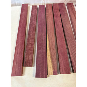 Purpleheart - Scrap 15-pack - Cutting Board Accents, Turning Wood, Crafts - Free Shipping!
