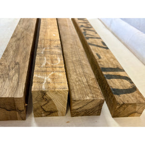 Black Limba Exotic 8/4 Thick Scrap Sticks - 24" (4-pack) - Turning Wood Blanks, Cutting Boards, Woodworking, Wood Craft - Free Shipping!