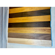 3/4 x 2 x 24 (10-pack) Exotic Wood Cutting Board Kit! Osage Orange, Peruvian Walnut, Canarywood