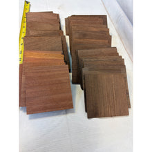 1/8 x 3-1/2 x 5" (apx 66 pcs) Thin Walnut Wood Boards for Crafting, Laser Engraving, CNCing