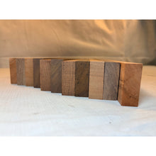 3/4 x 2 x 24 (10-pack) Exotic Wood Cutting Board Kit! Leopardwood, Peruvian Walnut, Mahogany