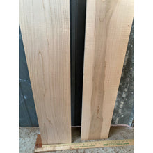 3/4 x 7 x 45 Curly Maple Wood Lumber (2-Pack) - Great for Woodworking, Shelving, Furniture Making, and Other Craft Projects - Free Shipping!