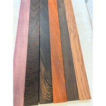 Variety Exotic Species Scrap Cutting Board Sticks - 24" 6-pack - Cutting Board Accents, Woodworking, Wood Craft - Free Shipping!
