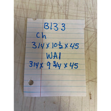 3/4 x 9 to 10 x 45 2-pack Walnut & Cherry Wood Lumber - Woodworking, Shelving, Furniture Making, Other Craft Projects -Free Shipping!
