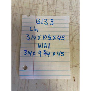 3/4 x 9 to 10 x 45 2-pack Walnut & Cherry Wood Lumber - Woodworking, Shelving, Furniture Making, Other Craft Projects -Free Shipping!