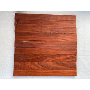 Bright Red Padauk Cutting Board Sticks - 16" 9-pack - Cutting Board Accents, Woodworking, Wood Craft - Free Shipping!