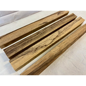 Black Limba Exotic 8/4 Thick Scrap Sticks - 24" (4-pack) - Turning Wood Blanks, Cutting Boards, Woodworking, Wood Craft - Free Shipping!