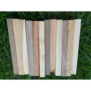 48 Boards Walnut, Cherry, Maple, for Crafts, Knife Scales, and other Craft Ideas