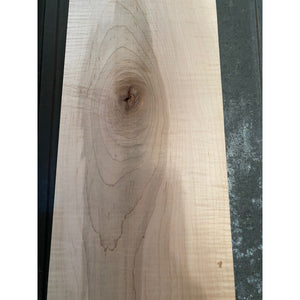 3/4 x 7 x 45 Curly Maple Wood Lumber (2-Pack) - Great for Woodworking, Shelving, Furniture Making, and Other Craft Projects - Free Shipping!