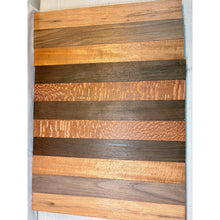3/4 x 2 x 24 (10-pack) Exotic Wood Cutting Board Kit! Leopardwood, Peruvian Walnut, Mahogany