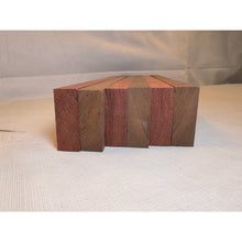 3/4 x 2 x 24 (6-pack) Variety Exotic Wood Cutting Board Kit! Includes Bloodwood & Peruvian Walnut - Free Shipping!