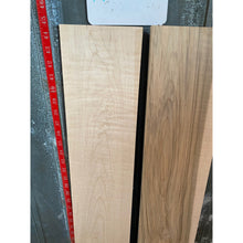 3/4 x 7 x 45 2-pack Curly Natural Maple Wood Lumber - Woodworking, Shelving, Furniture Making, Other Craft Projects -Free Shipping!