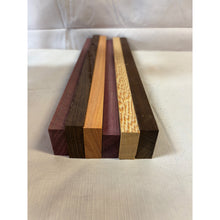 Sticks - 16" Variety Exotic Species Scrap - 6-pack - Cutting Board Accents, Woodworking, Wood Craft - Free Shipping!