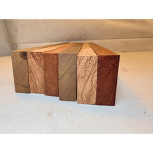 3/4 x 2 x 24 (6-pack) Exotic Wood Cutting Board Kit! Bloodwood, Peruvian Walnut & Red Zebrawood - Free Shipping!
