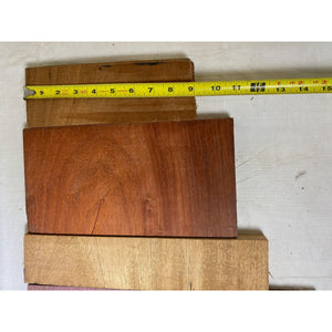 Variety Exotic Species Scrap Wood - Multi-pack - Cutting Board Accents, Woodworking, Wood Craft - Free Shipping!
