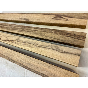 Black Limba Exotic 8/4 Thick Scrap Sticks - 24" (4-pack) - Turning Wood Blanks, Cutting Boards, Woodworking, Wood Craft - Free Shipping!