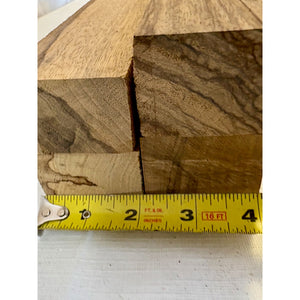 Black Limba Exotic 8/4 Thick Scrap Sticks - 24" (4-pack) - Turning Wood Blanks, Cutting Boards, Woodworking, Wood Craft - Free Shipping!