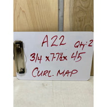 Curly Maple Wood Lumber- 3/4 x 7 to 7-1/2 x 45 - (2-pack) - Great for Woodworking, Shelving, Furniture Making, & Other Craft Projects -Free Shipping!