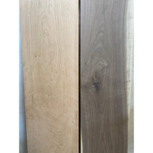 3/4 x 9 to 10 x 45 2-pack Walnut & Cherry Wood Lumber - Woodworking, Shelving, Furniture Making, Other Craft Projects -Free Shipping!