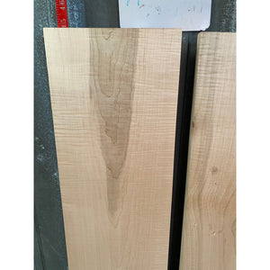 3/4 x 8 x 45 2-pack Curly Natural Maple Wood Lumber - Woodworking, Shelving, Furniture Making, Other Craft Projects -Free Shipping!