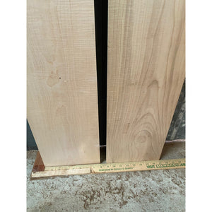3/4 x 8 x 45 2-pack Curly Natural Maple Wood Lumber - Woodworking, Shelving, Furniture Making, Other Craft Projects -Free Shipping!