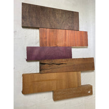 Variety Exotic Species Scrap Wood - Multi-pack - Cutting Board Accents, Woodworking, Wood Craft - Free Shipping!