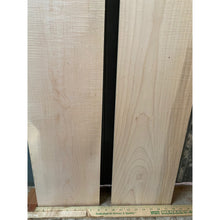 3/4 x 8 x 45 2-pack Curly Natural Maple Wood Lumber - Woodworking, Shelving, Furniture Making, Other Craft Projects -Free Shipping!