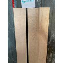 3/4 x 4-5 x 45 3-pack Curly Natural Maple Wood Lumber - Woodworking, Shelving, Furniture Making, Other Craft Projects -Free Shipping!
