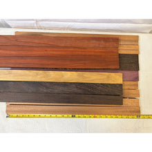 Padauk & Exotics - 24" Scrap - Cutting Board Accents, Turning Wood, Crafts - Free Shipping!