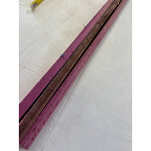24" Exotic Purpleheart 1/2" Thin Scrap Wood Boards - 3-pack - Woodworking, Miniatures, Sign Blanks