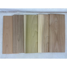 1/4 x 5 x 12" (apx 10 pcs) Thin Variety Species Wood Boards for Crafting, Laser Engraving, CNCing