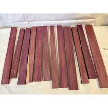 Purpleheart - Scrap 15-pack - Cutting Board Accents, Turning Wood, Crafts - Free Shipping!