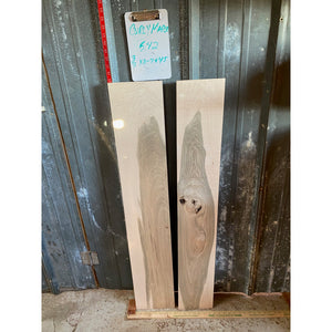3/4 x 7-8 x 45 Rustic Curly Maple Wood Lumber (2-pack) - Great for Woodworking, Shelving, Furniture Making, and Other Craft Projects - Free Shipping!