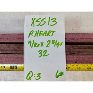 24" Exotic Purpleheart 1/2" Thin Scrap Wood Boards - 3-pack - Woodworking, Miniatures, Sign Blanks