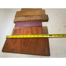 Variety Exotic Species Scrap Wood - Multi-pack - Cutting Board Accents, Woodworking, Wood Craft - Free Shipping!