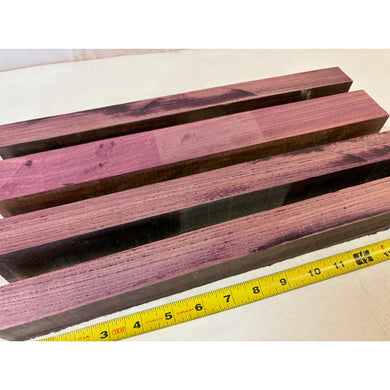 Purpleheart Wood - Thick Scrap - Cutting Board Accents, Turning Wood, Crafts - Free Shipping!