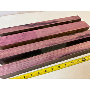 Purpleheart Wood - Thick Scrap - Cutting Board Accents, Turning Wood, Crafts - Free Shipping!