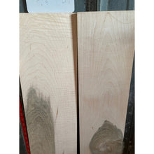 3/4 x 7-8 x 45 Rustic Curly Maple Wood Lumber (2-pack) - Great for Woodworking, Shelving, Furniture Making, and Other Craft Projects - Free Shipping!