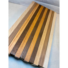 3/4 x 2 x 24 (10-pack) Exotic Wood Cutting Board Kit! Osage Orange, Peruvian Walnut, Canarywood