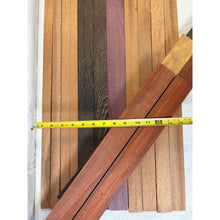 Padauk & Exotics - 24" Scrap - Cutting Board Accents, Turning Wood, Crafts - Free Shipping!